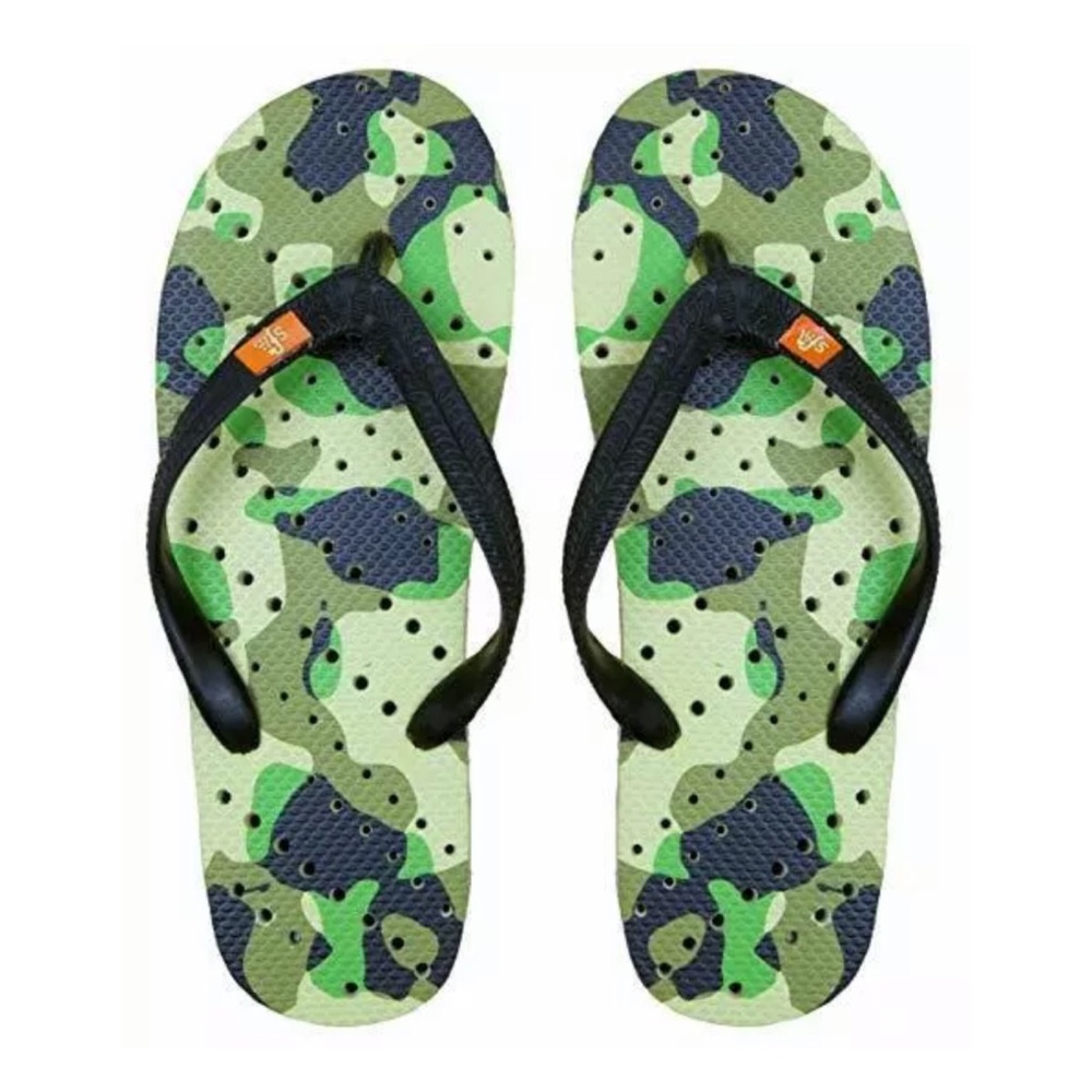 Showaflops Antimicrobial Sandals Camo Flipflops